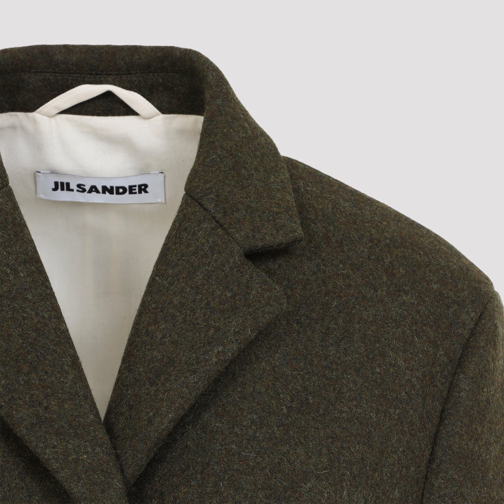 Jil Sander Slim Straight Knee-Lenght Coat