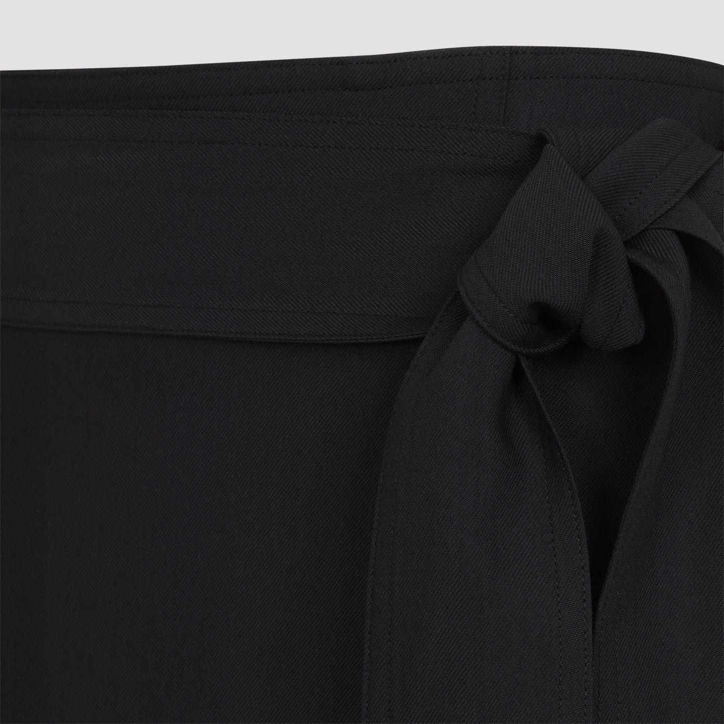 Studio Nicholson Mile Knife Pleat Belted Skirt