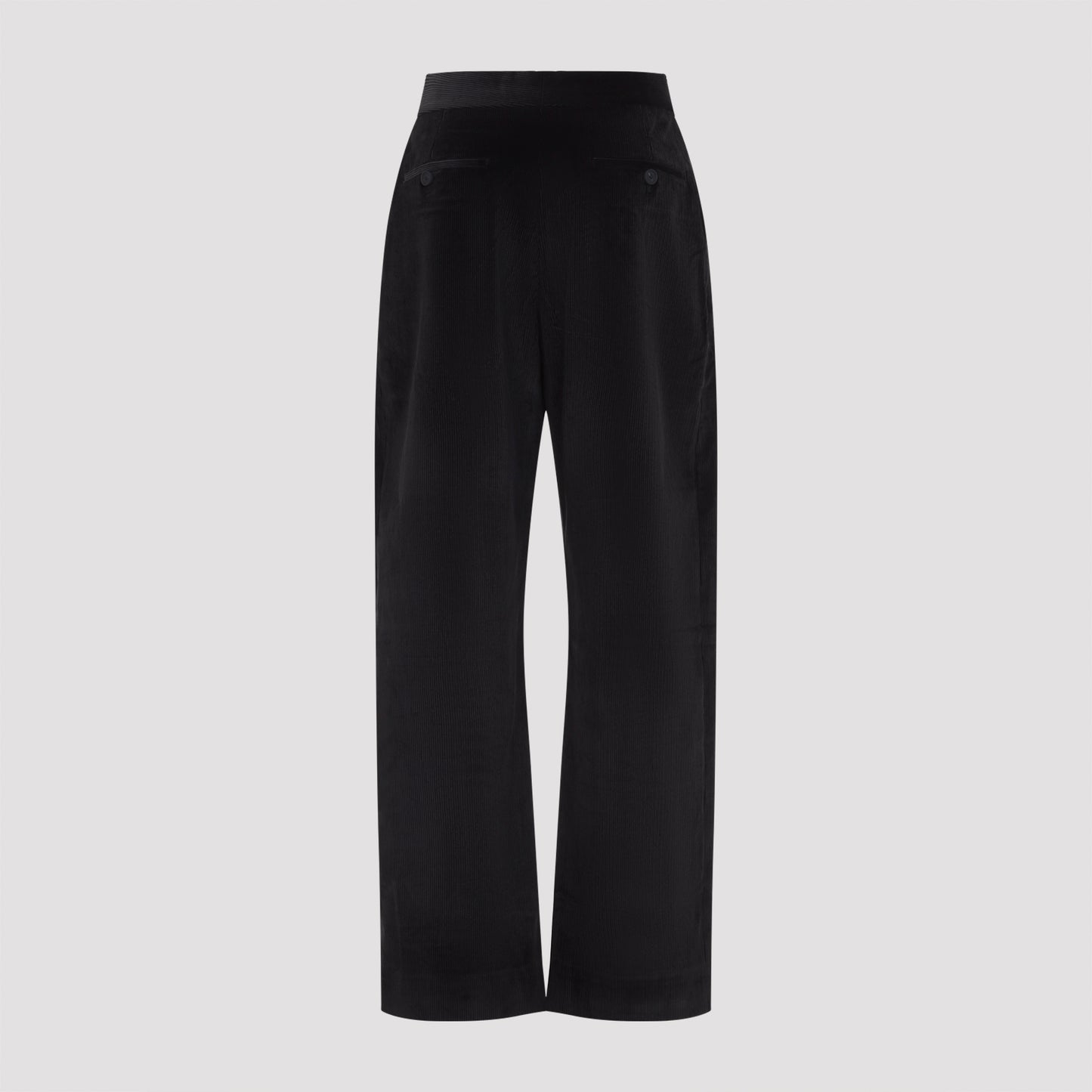 Studio Nicholson Grange Relaxed Curved Leg Trousers