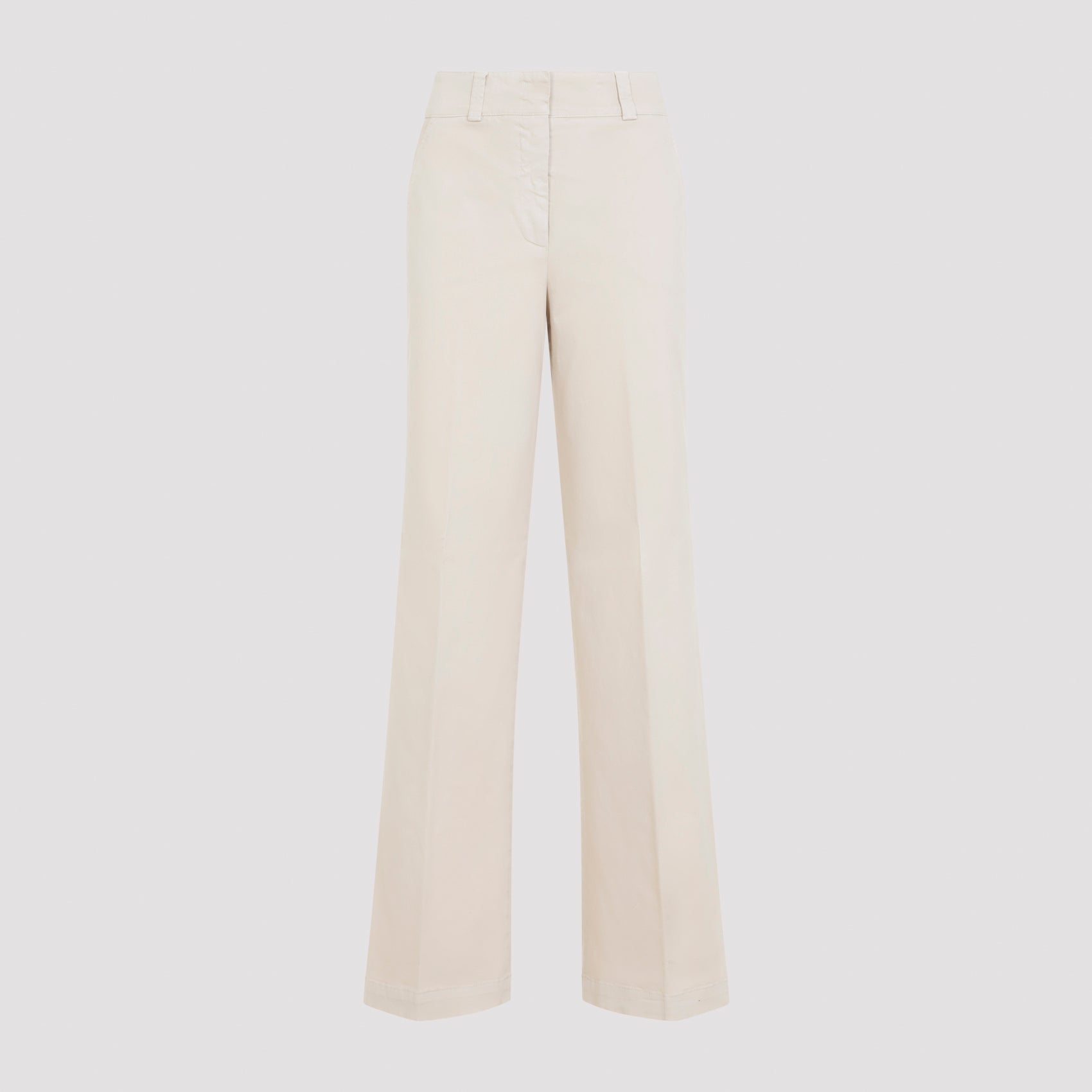 Peserico Wide Leg Cotton Pants