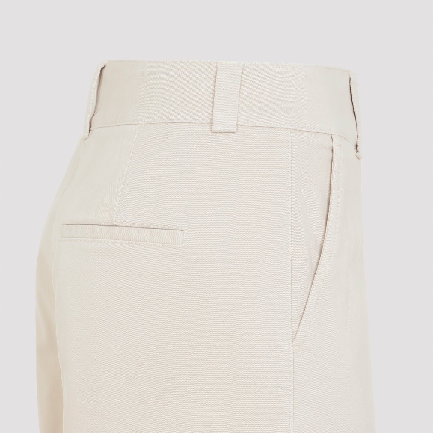 Peserico Wide Leg Cotton Pants