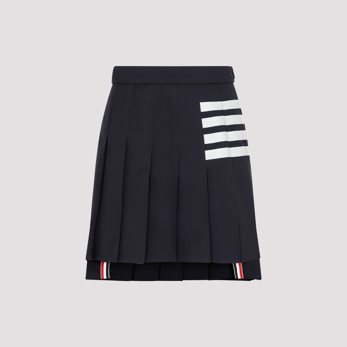 Thom Browne 4-Bar pleated miniskirt