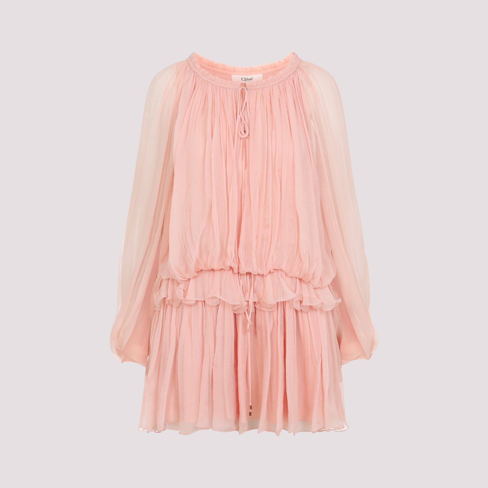 Chloe Silk Mini Dress
