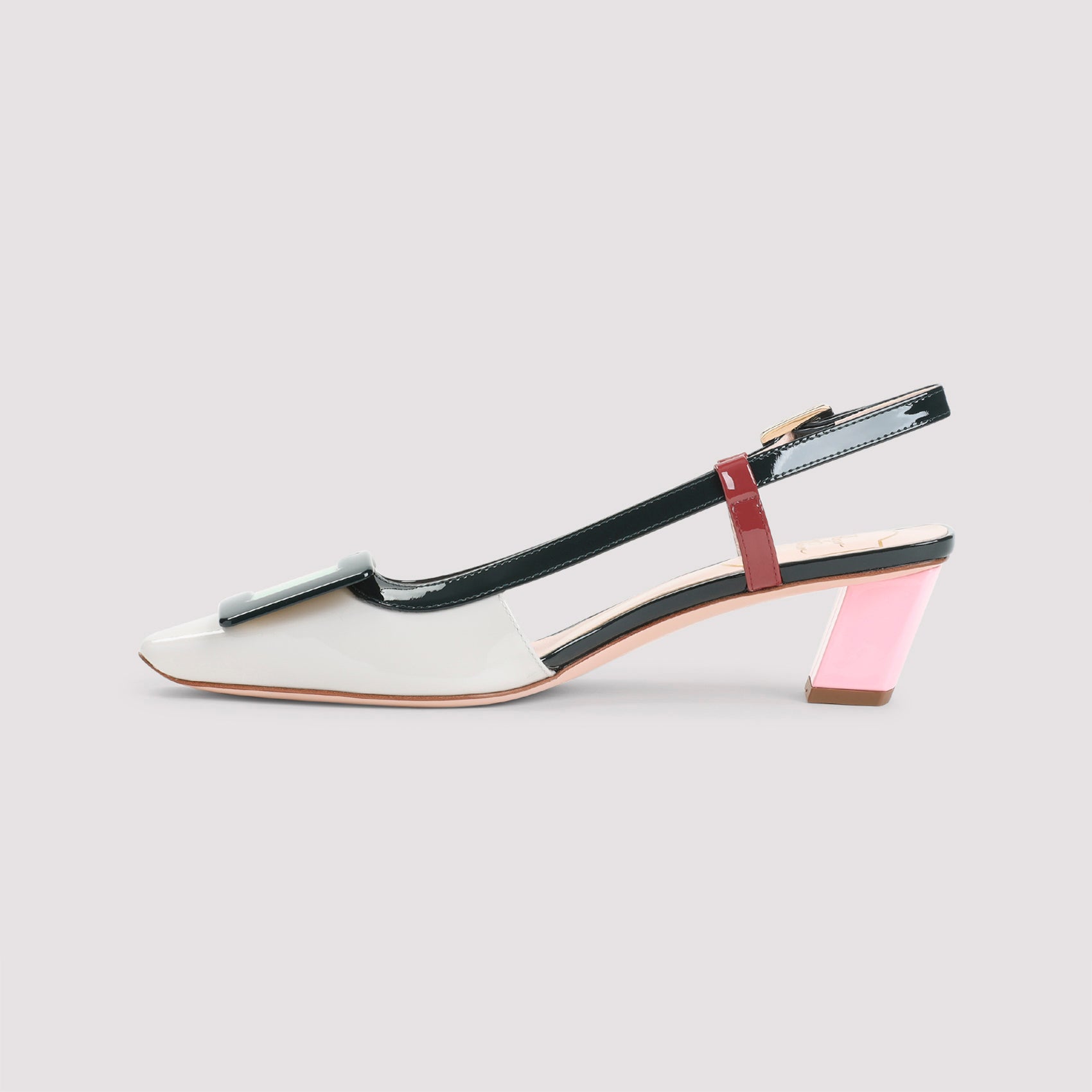 Roger Vivier BV Lacquered Buckle 45 Pumps