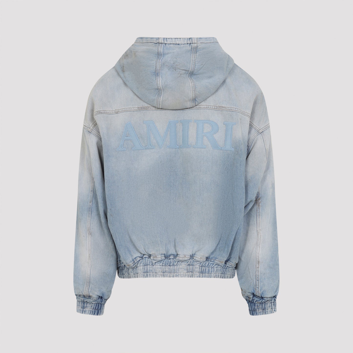 Amiri Ma Denim Zip Hoodie
