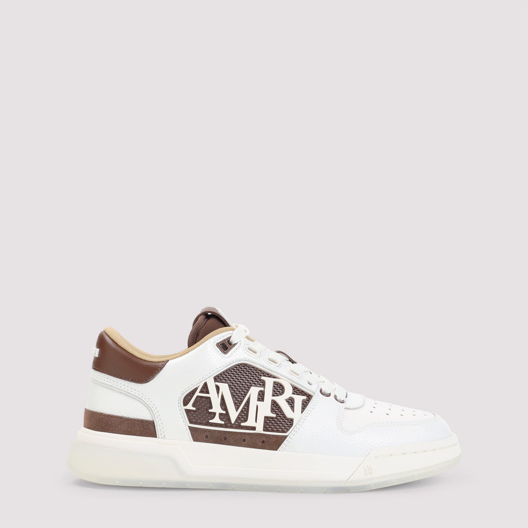 Amiri Pebbled Classic Low Sneakers