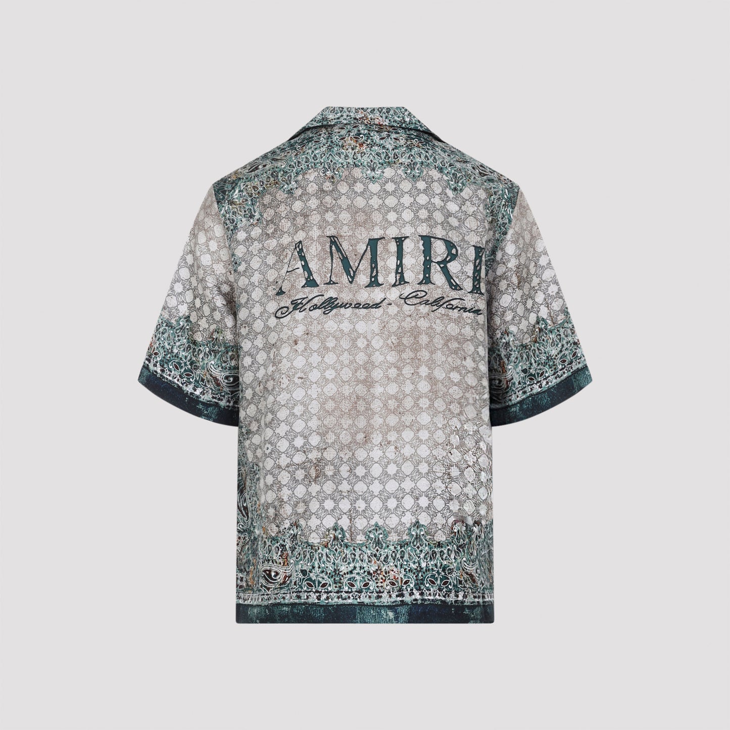 Amiri Bandana Bowling Shirt