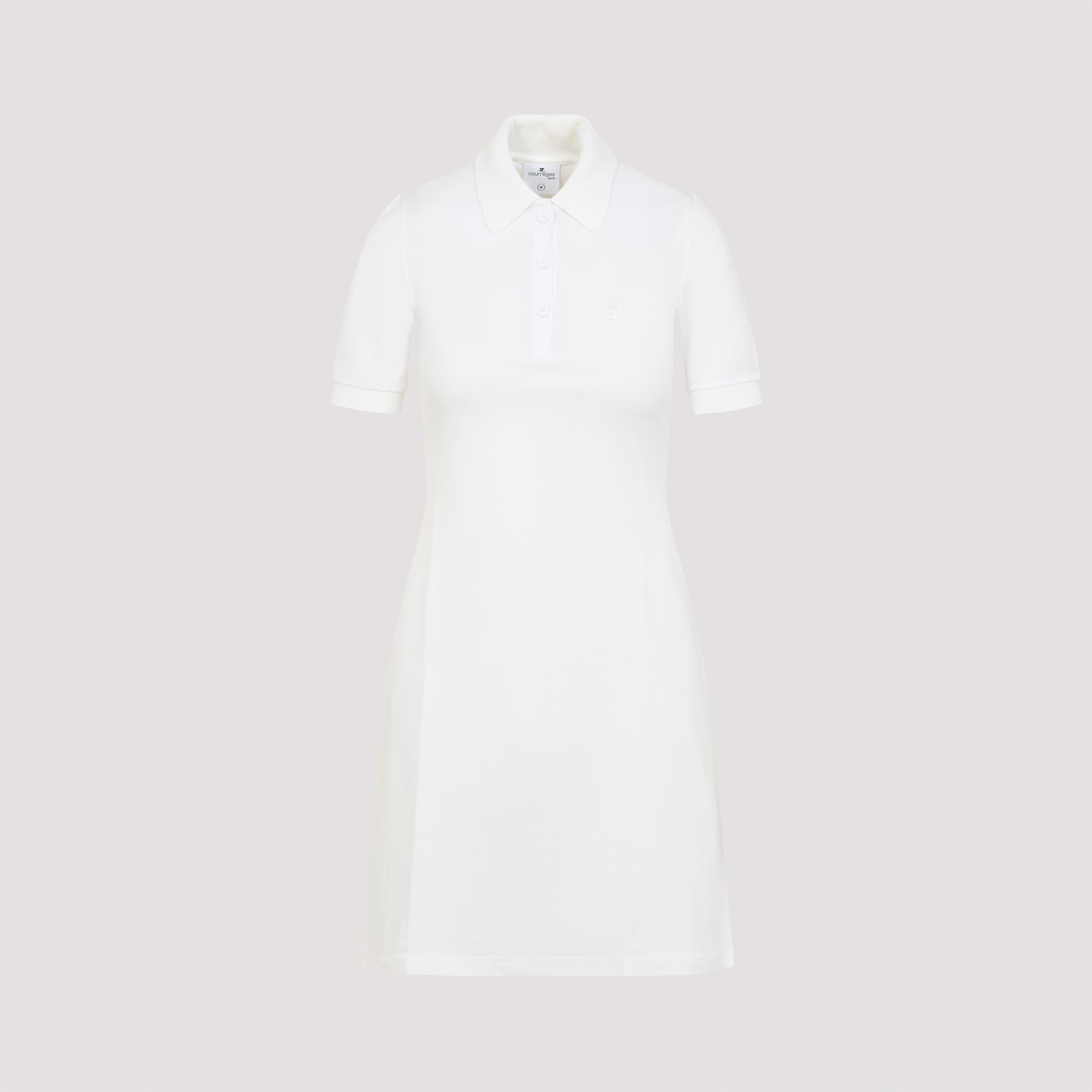 Courreges Piqué Polo Dress