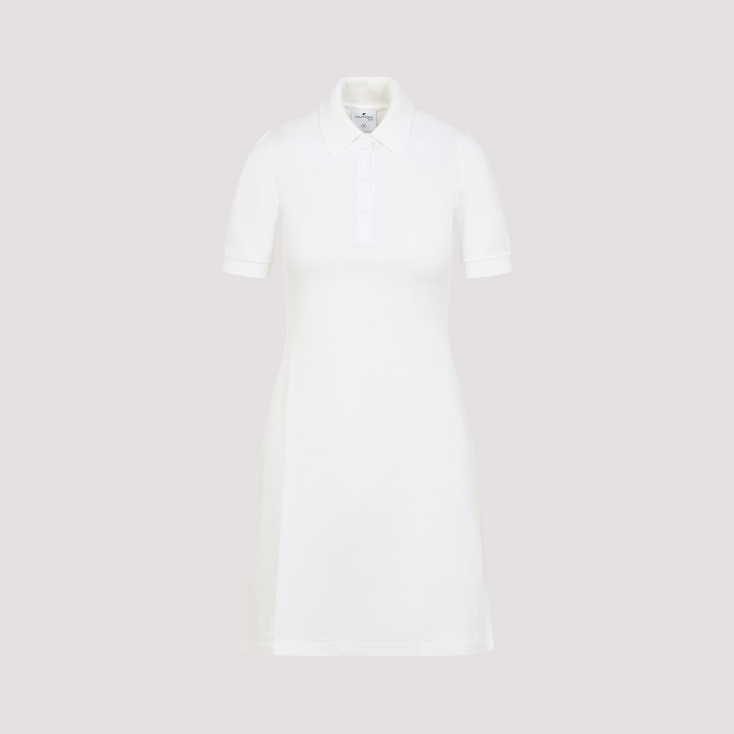Courreges Piqué Polo Dress