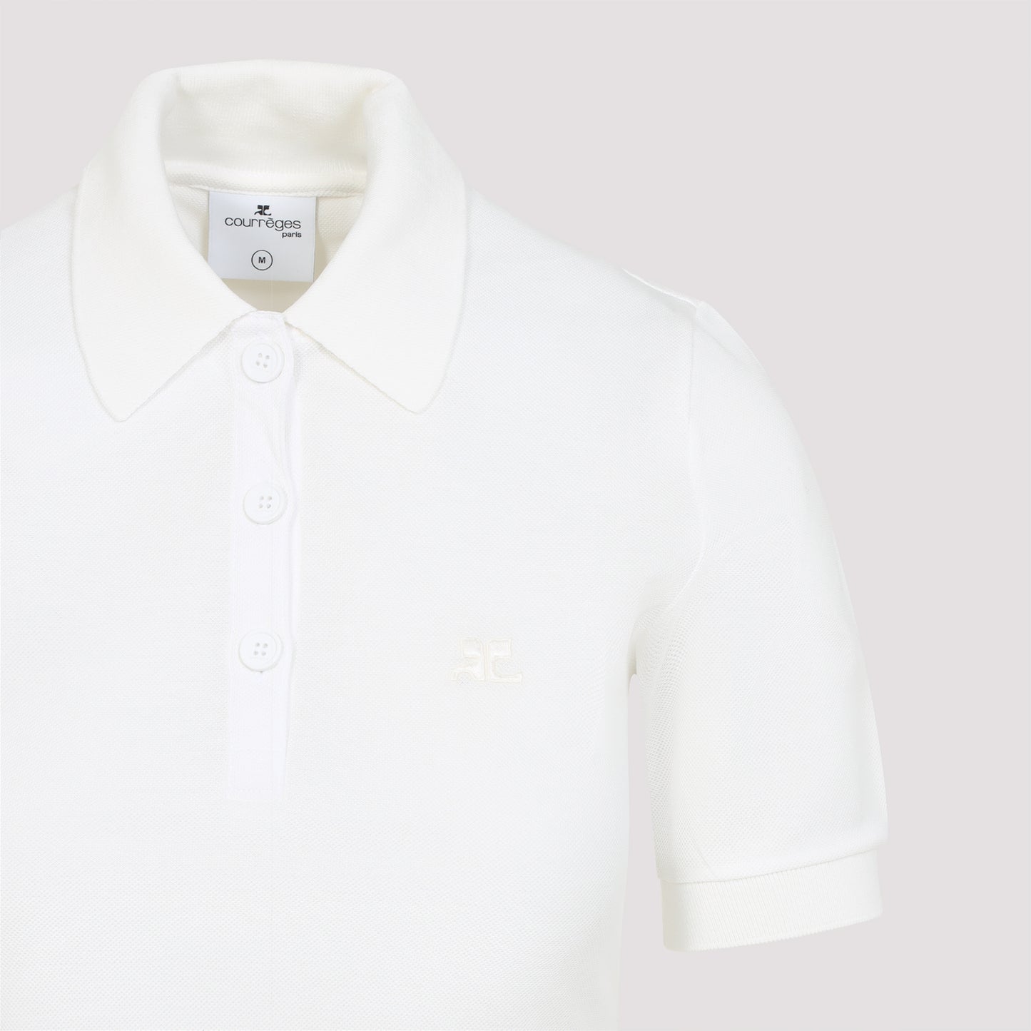 Courreges Piqué Polo Dress