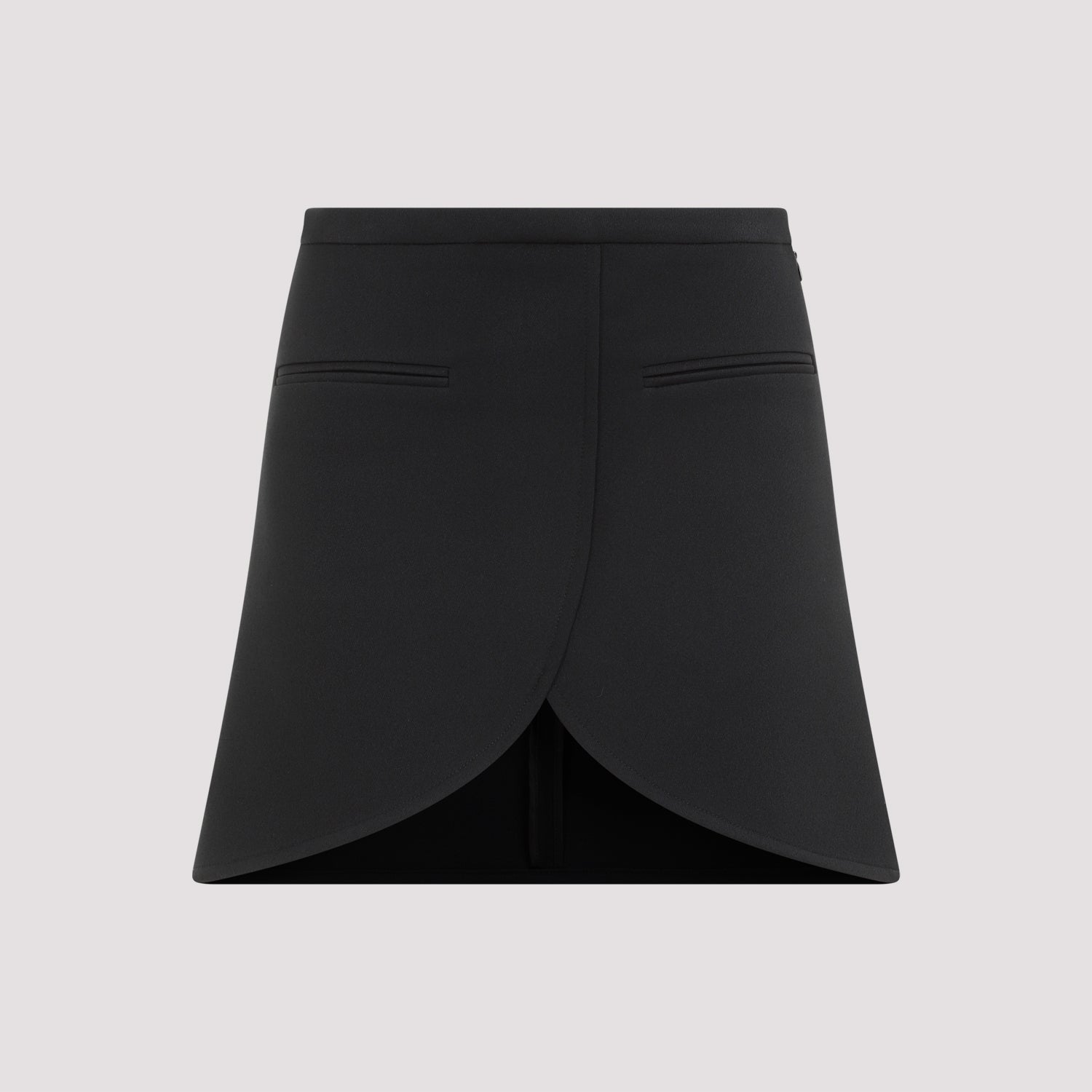 Courreges Ellipse Twill Mini Skirt