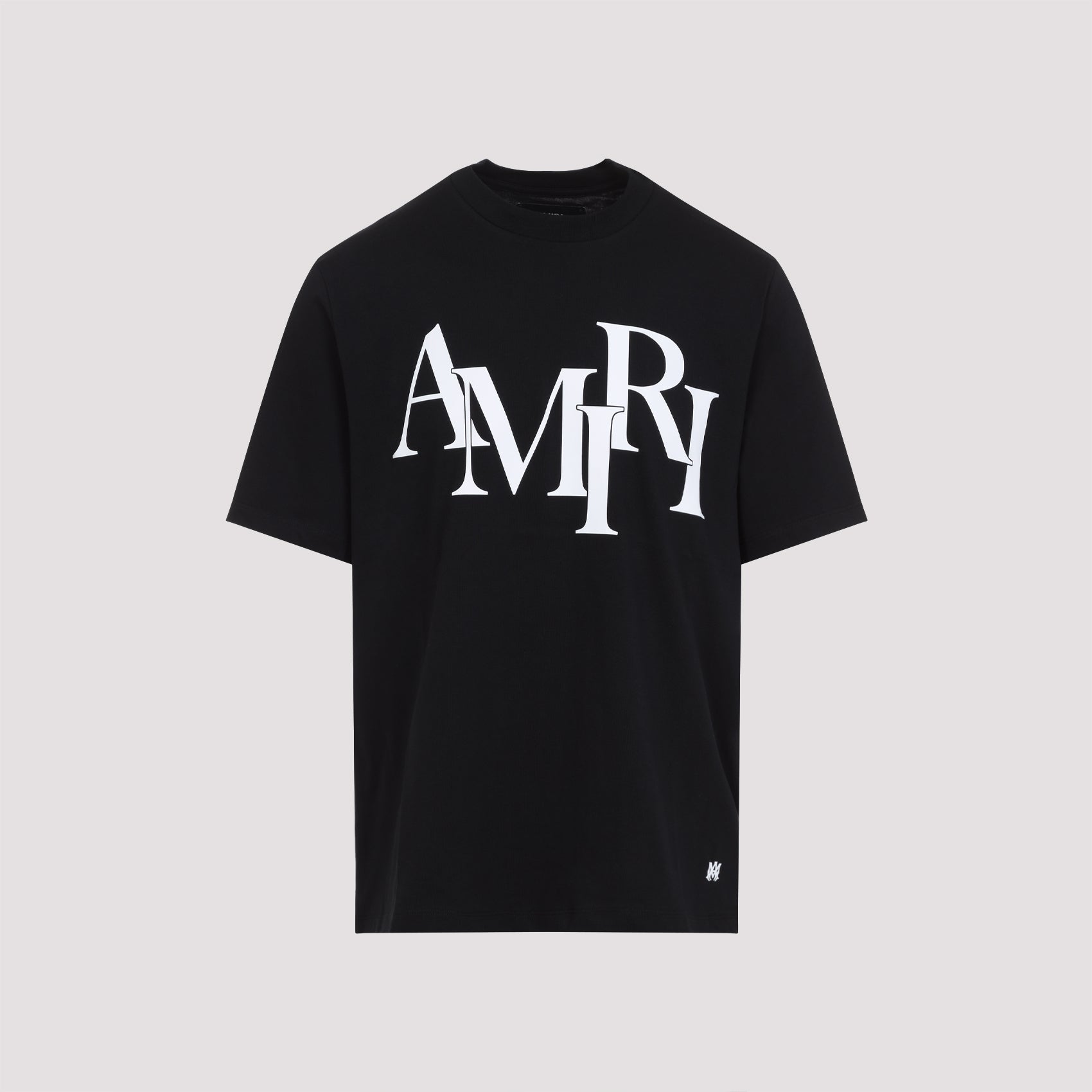 Amiri Cotton Staggered Logo T-Shirt
