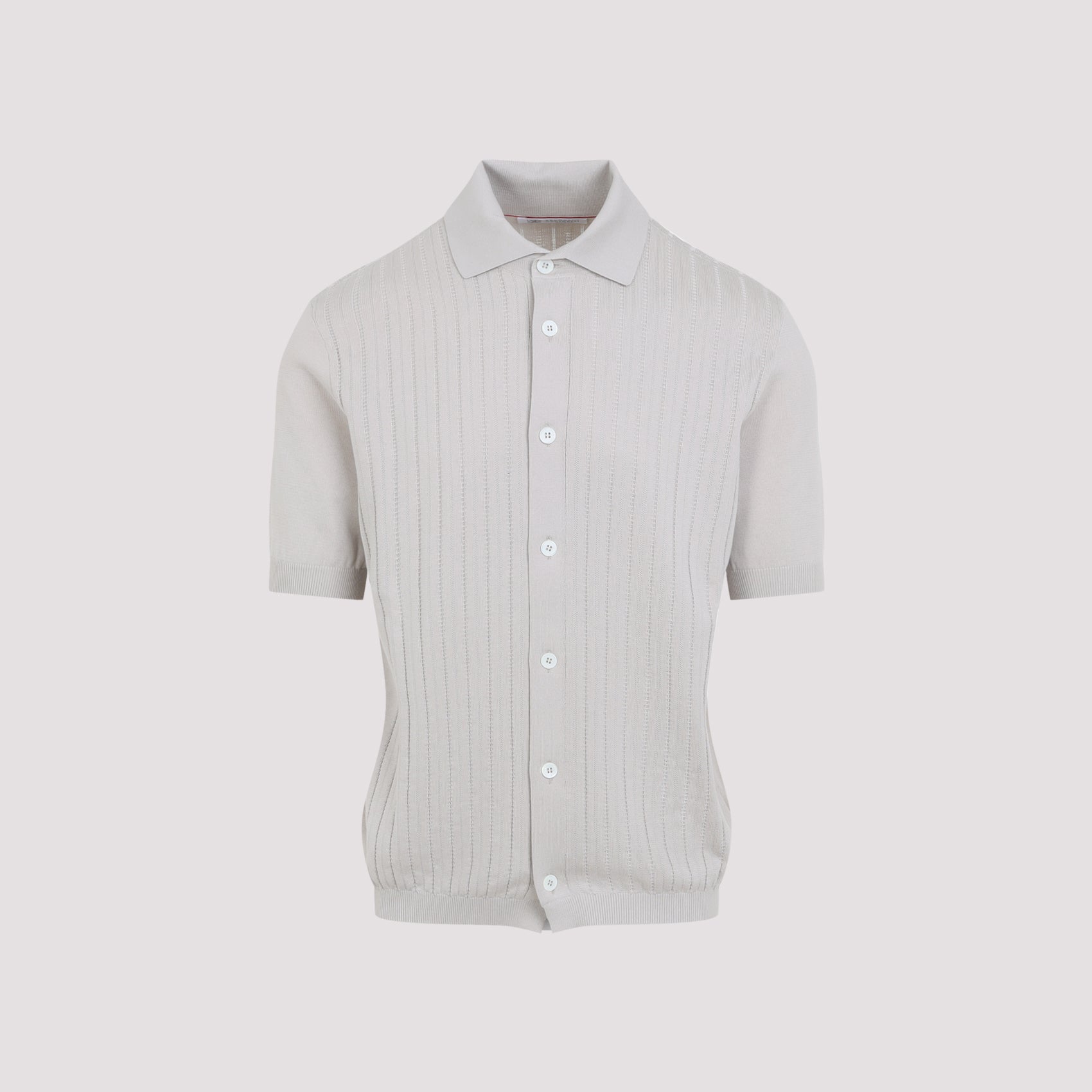 Brunello Cucinelli Cotton Knitted Polo