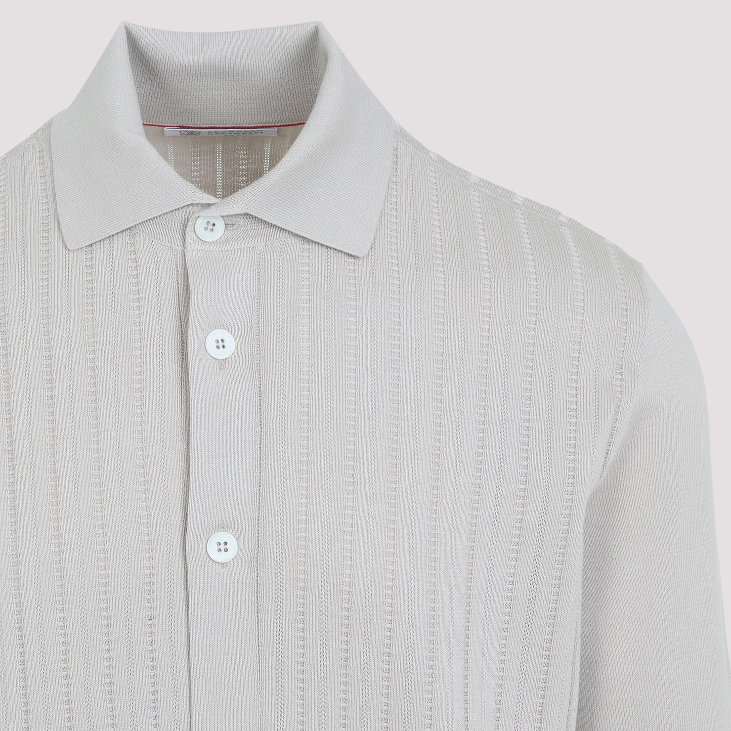 Brunello Cucinelli Cotton Knitted Polo