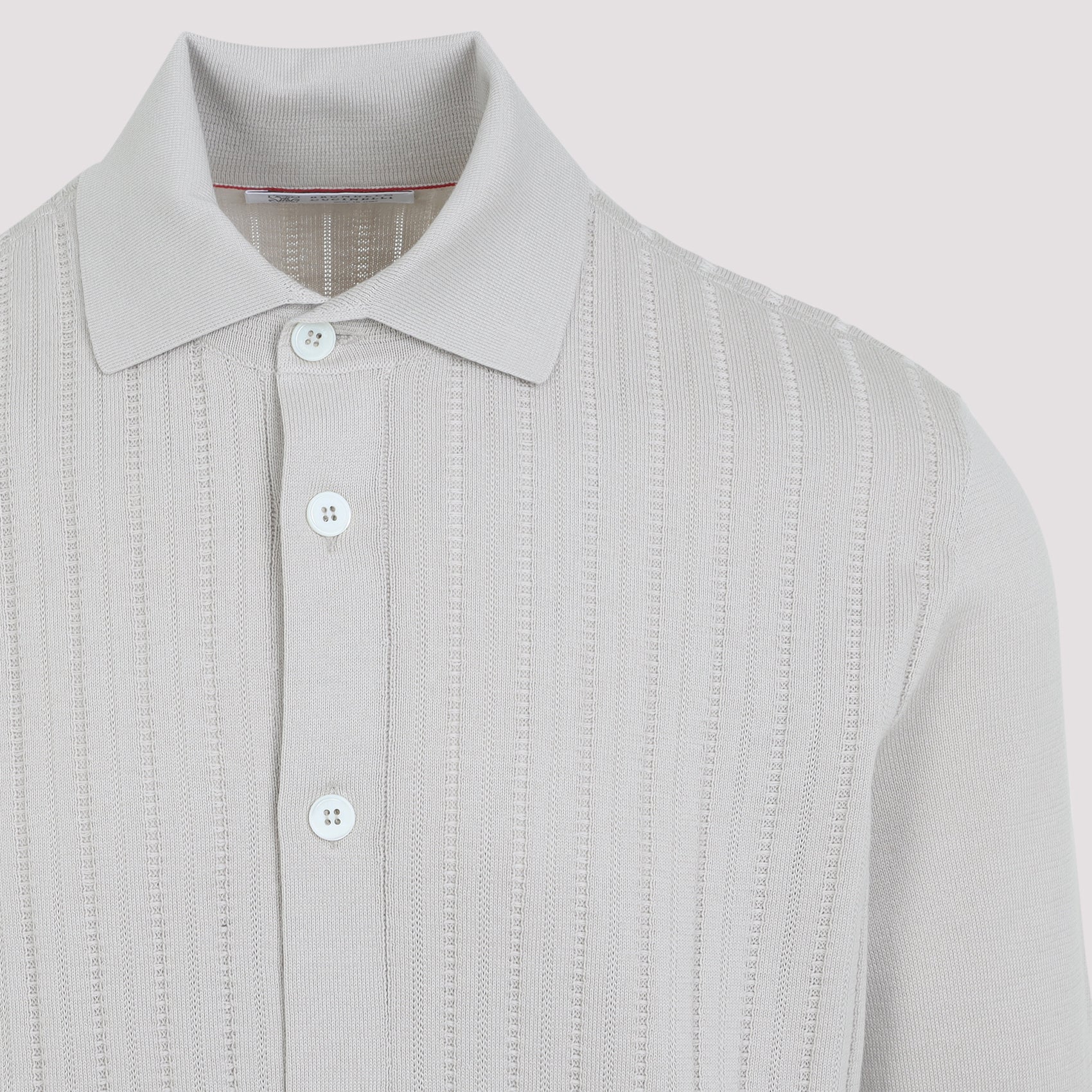 Brunello Cucinelli Cotton Knitted Polo
