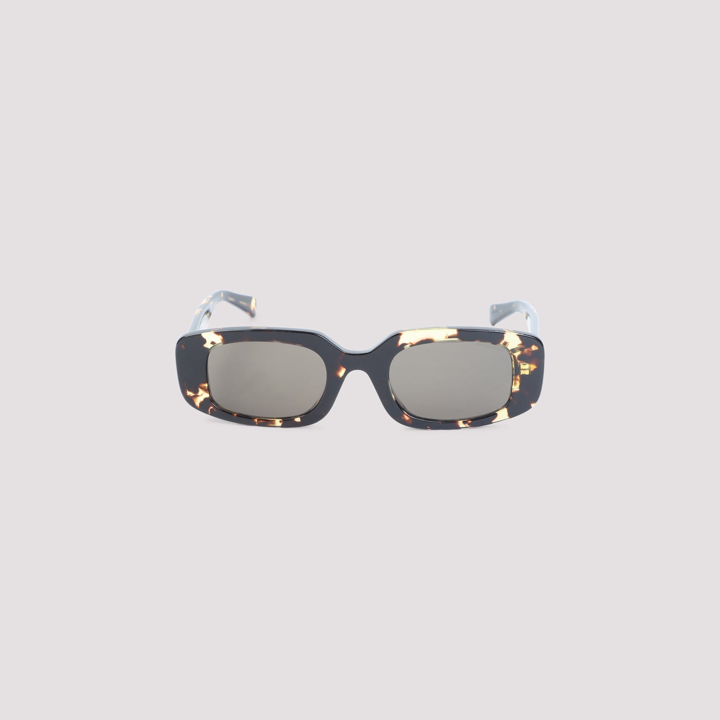 Bulgari Eyewear Tubogas Spotted Havana Sunglasses