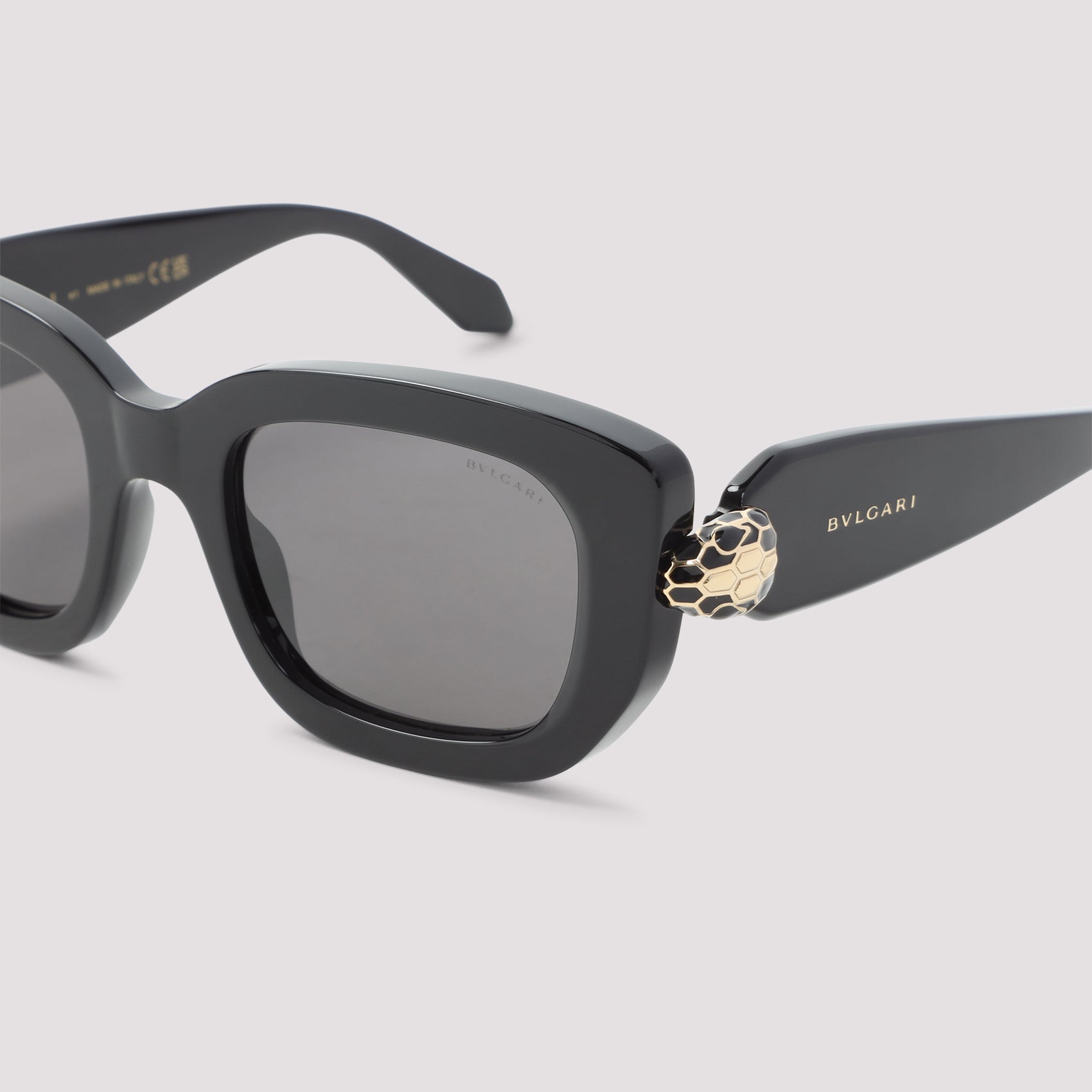 Bulgari Eyewear Serpenti Forever Rectangular Sunglasses