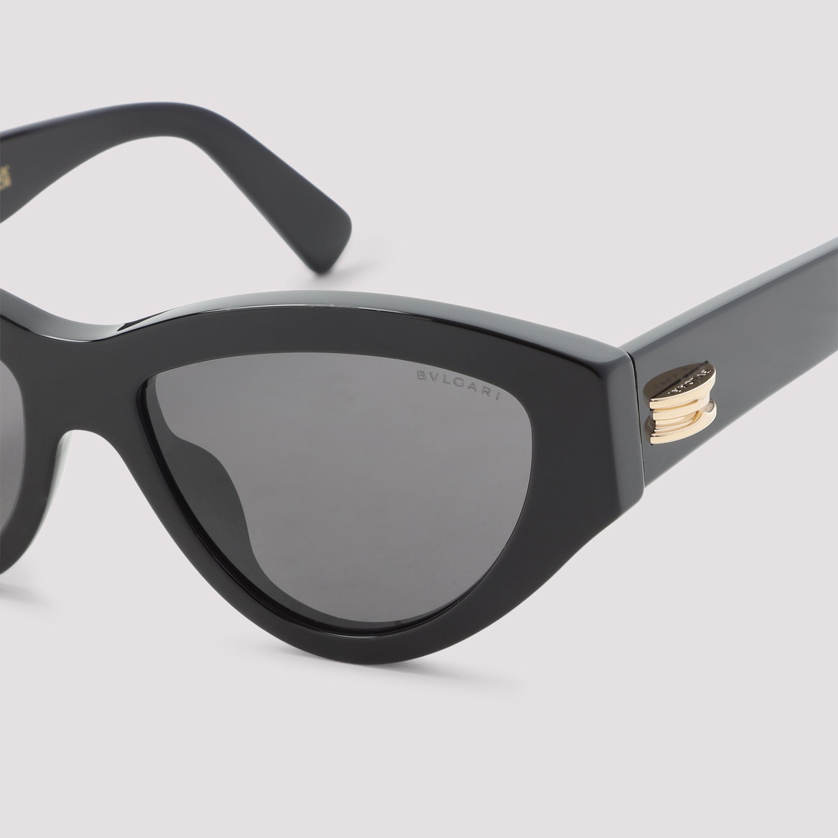 Bulgari Eyewear  B.Zero1 Black Cat Eye Sunglasses