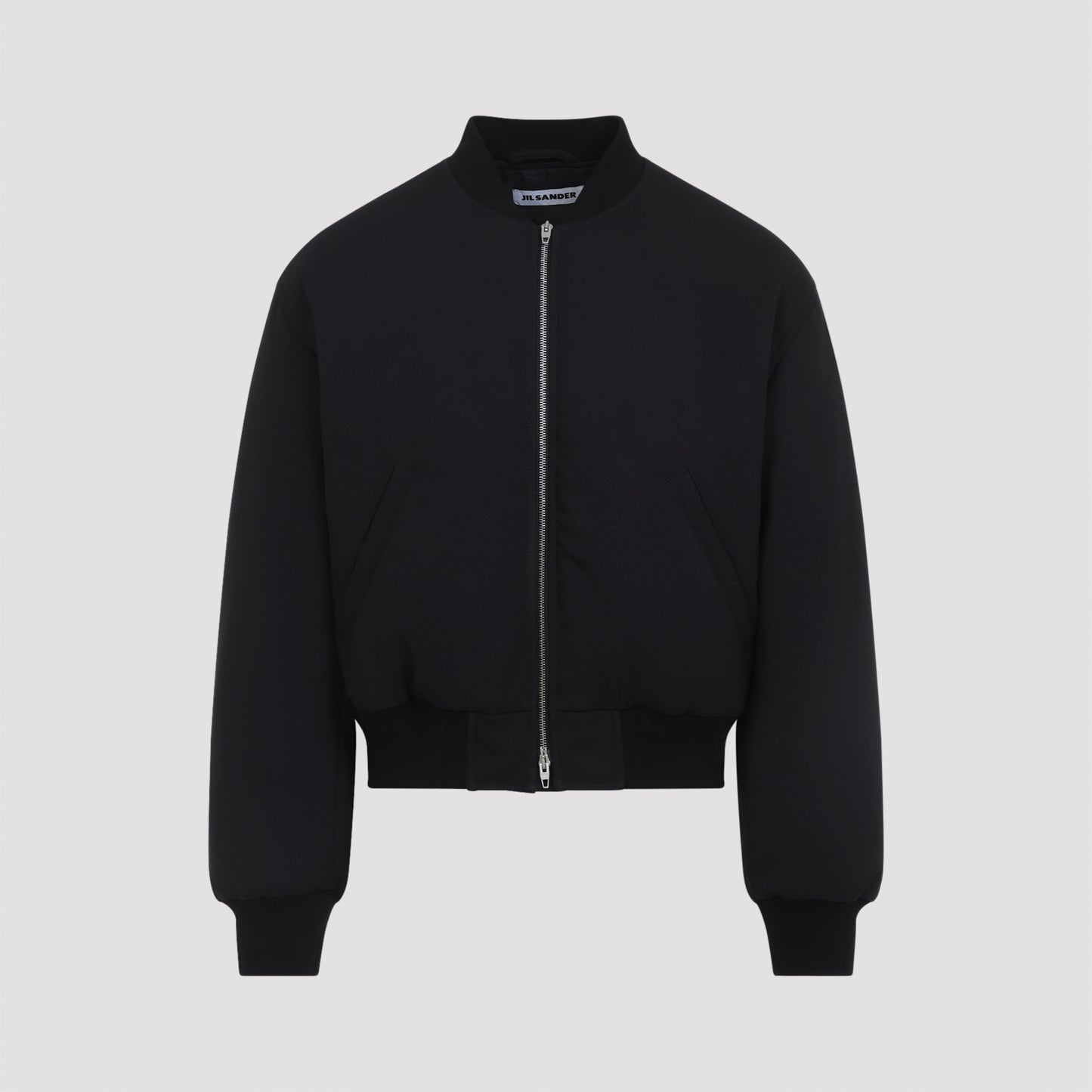 Jil Sander Cropped Bomber Jacket
