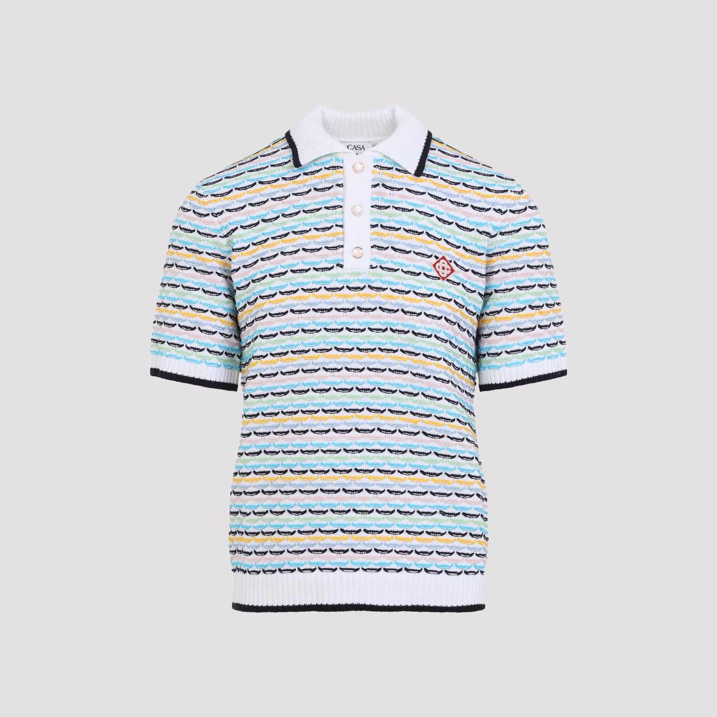 Casablanca Knitted Polo