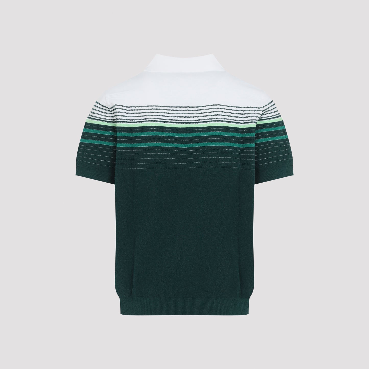 Casablanca Boucle Stripe knitted Polo