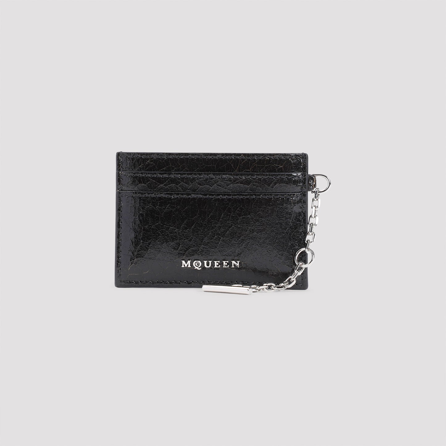 Alexander McQueen Leather Sling Card Holder