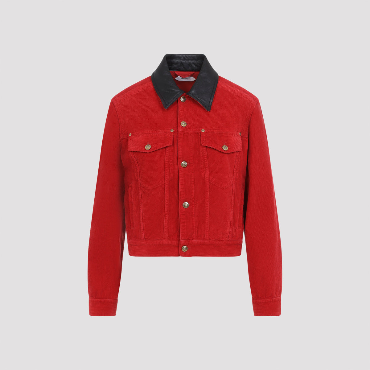 Versace Denim Garment-Dyed Jacket