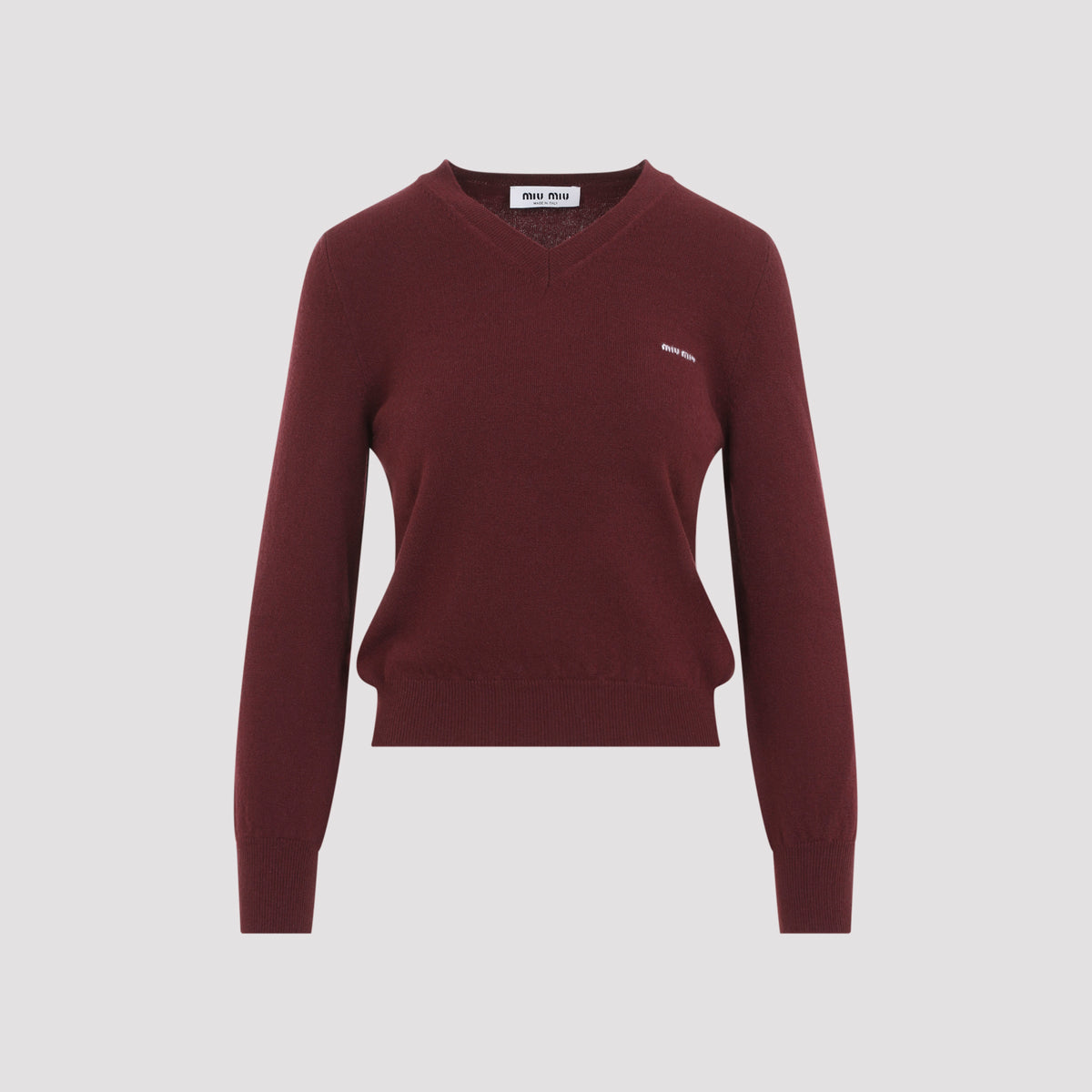 Miu Miu V Neck Sweater