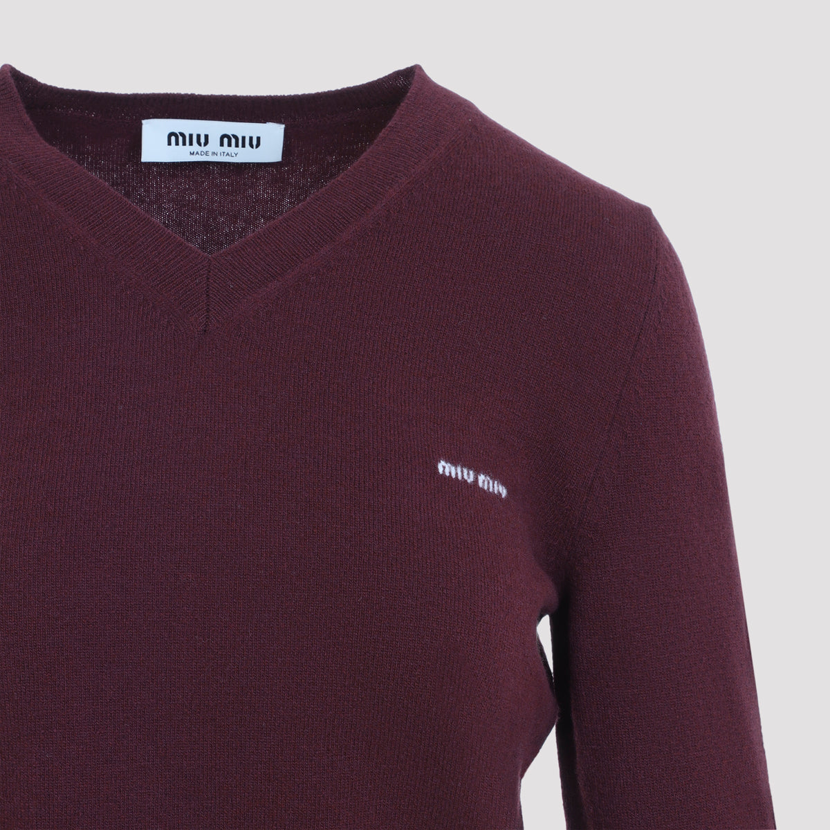Miu Miu V Neck Sweater