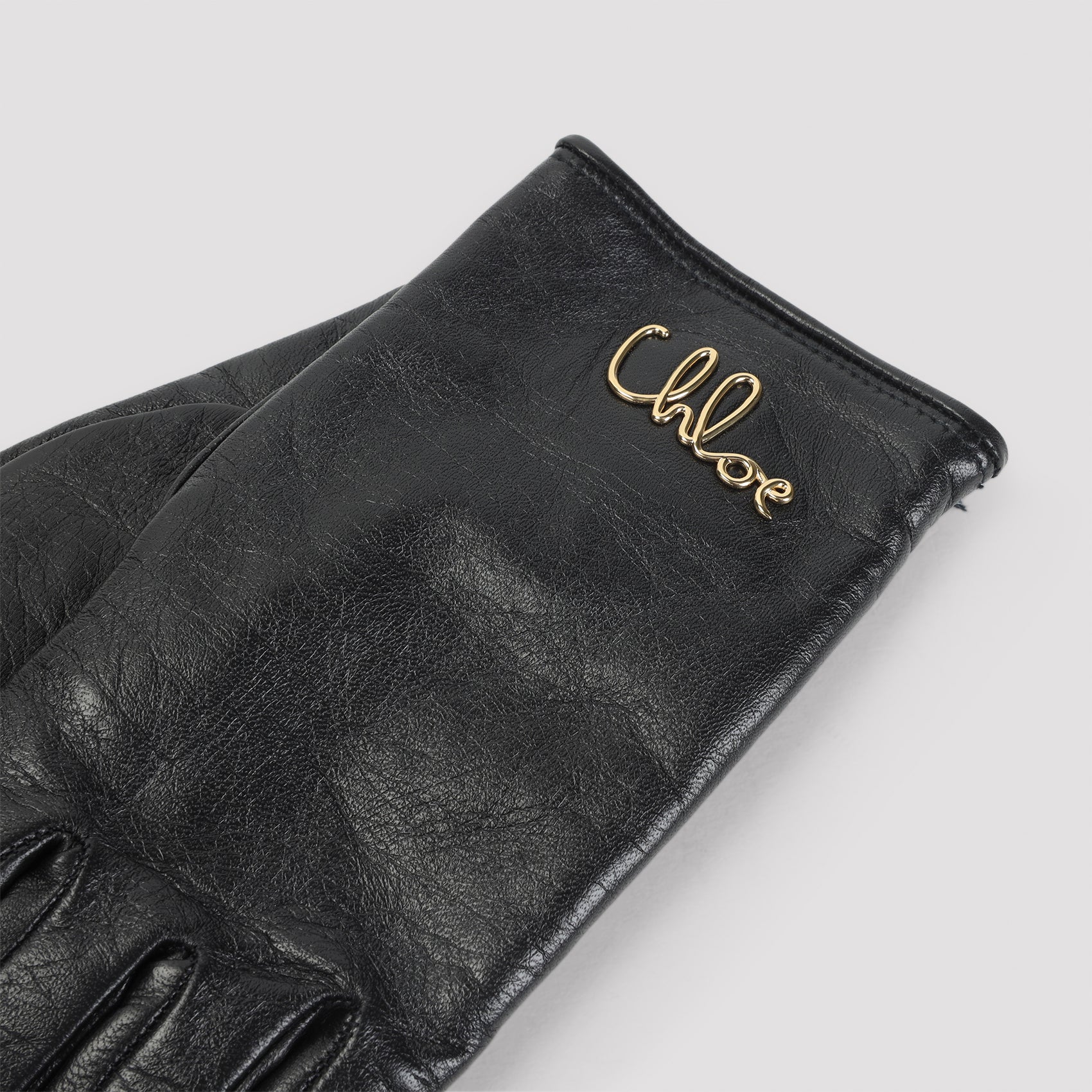 Chloe Lamb Leather Gloves