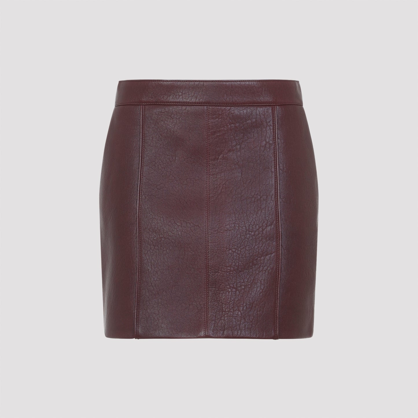 Chloe Lamb Leather Mini Skirt