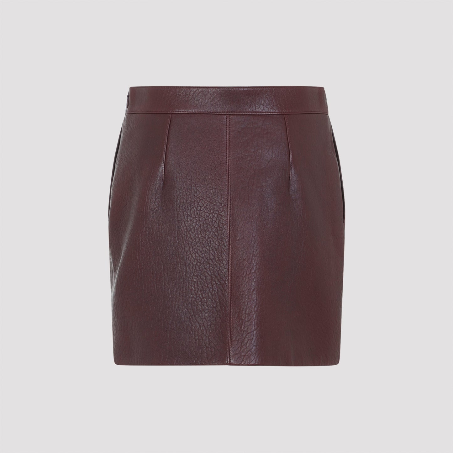 Chloe Lamb Leather Mini Skirt