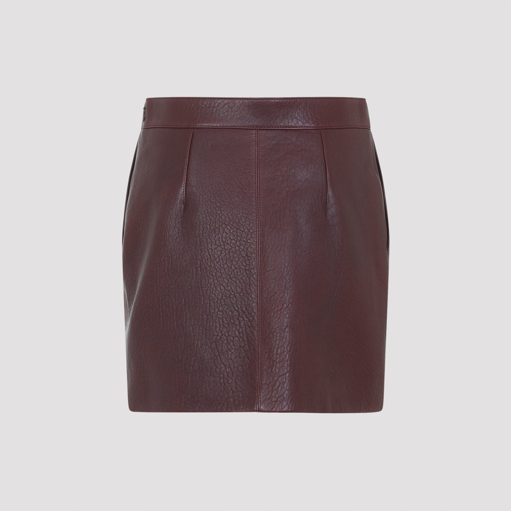 Chloe Lamb Leather Mini Skirt