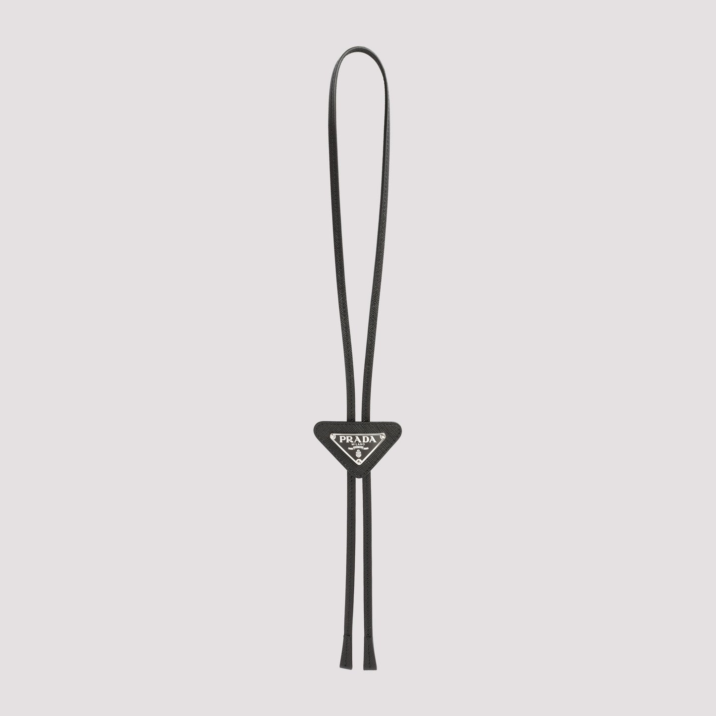 Prada Saffiano Leather Bolo Tie