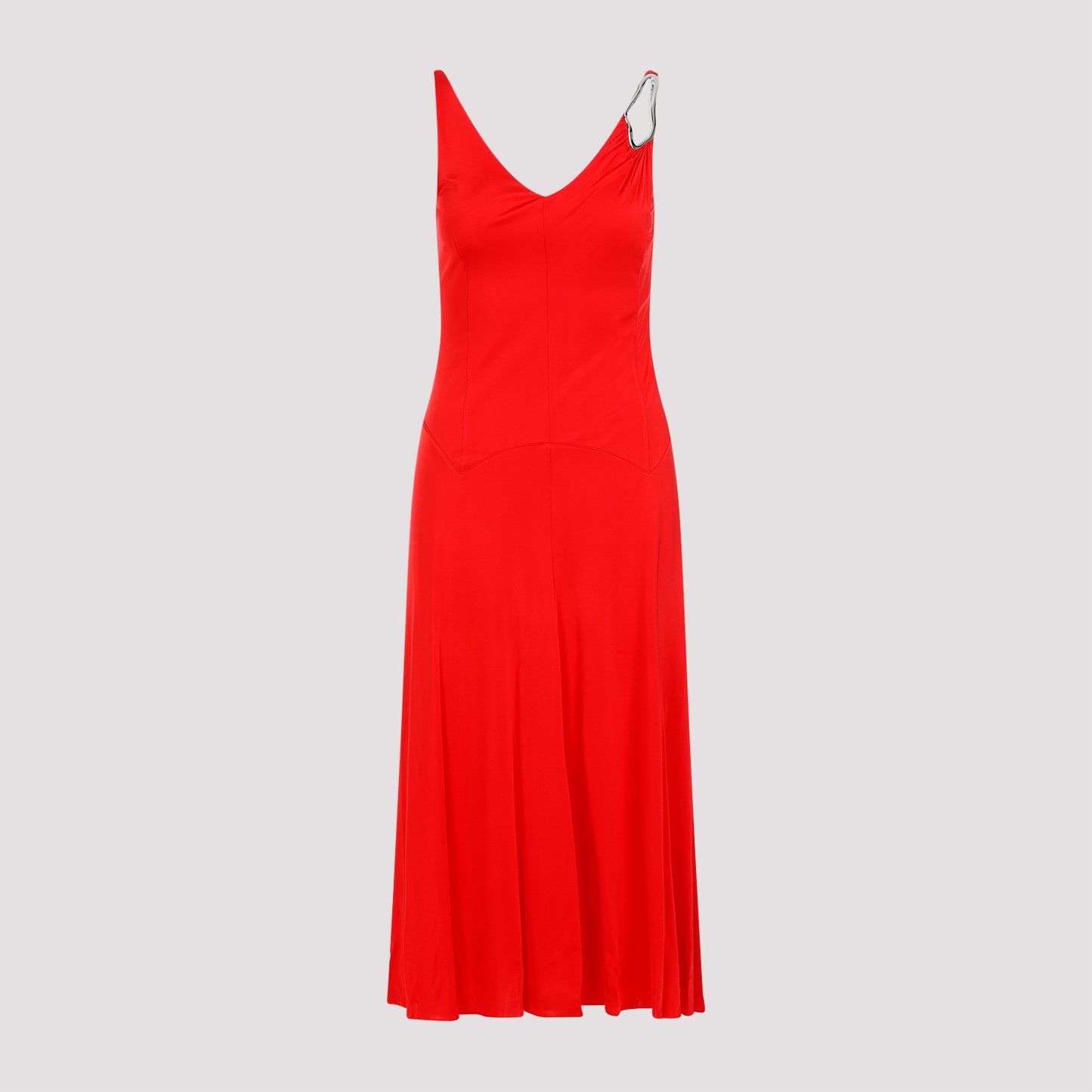 Lanvin Sleeveless A-Line Midi Dress