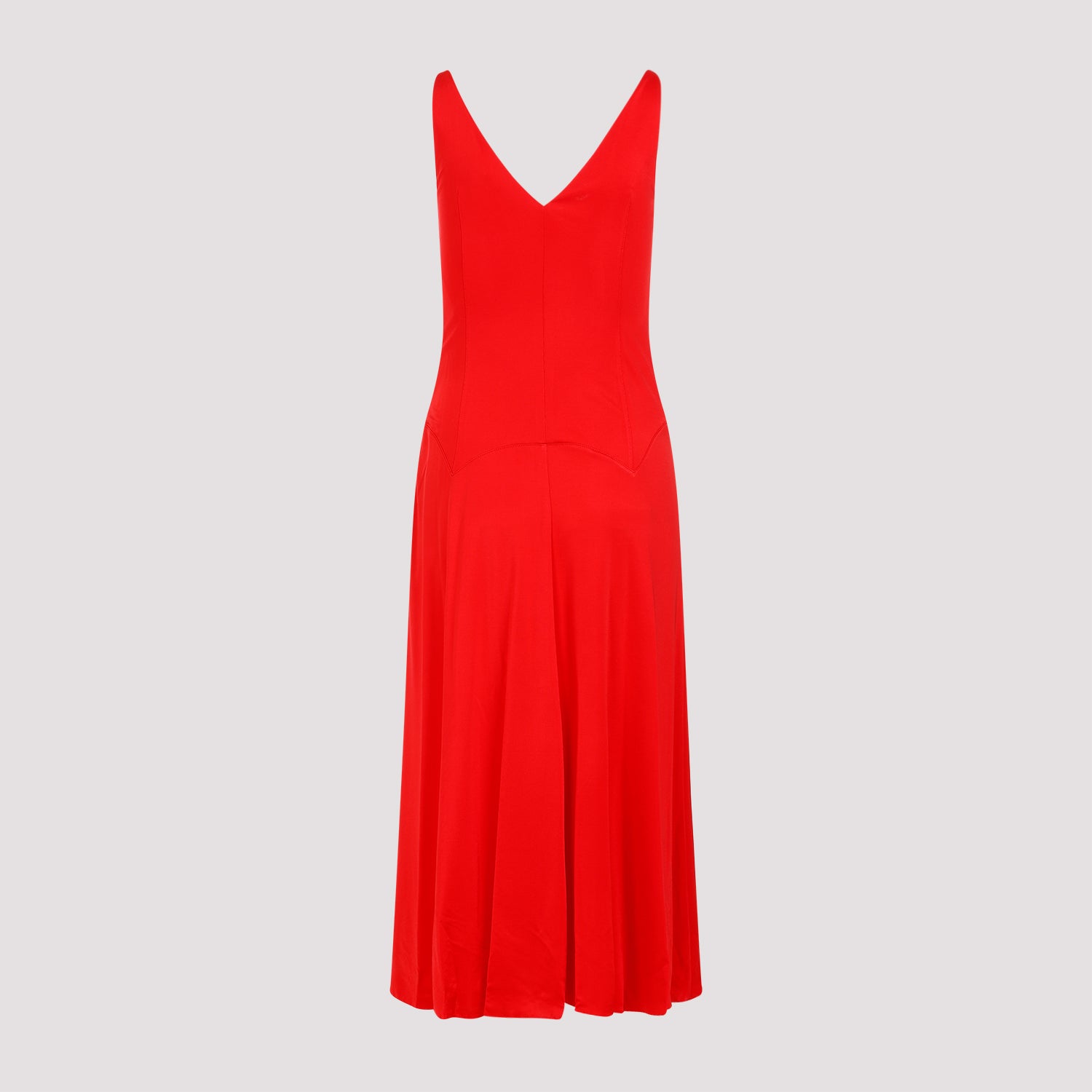 Lanvin Sleeveless A-Line Midi Dress