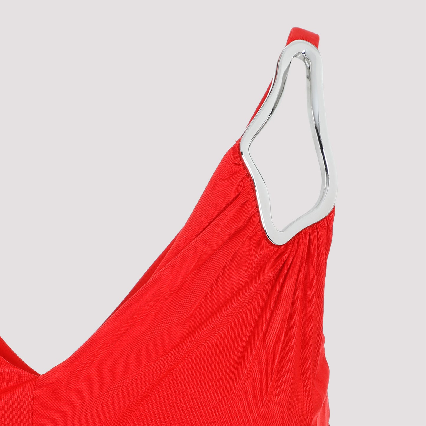 Lanvin Sleeveless A-Line Midi Dress