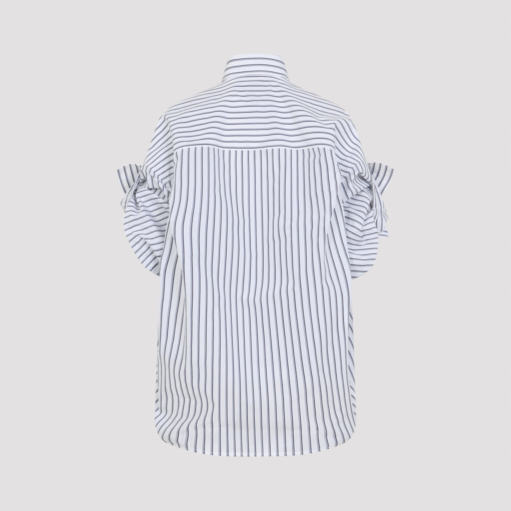 Balenciaga Tucked Sleeve Shirt