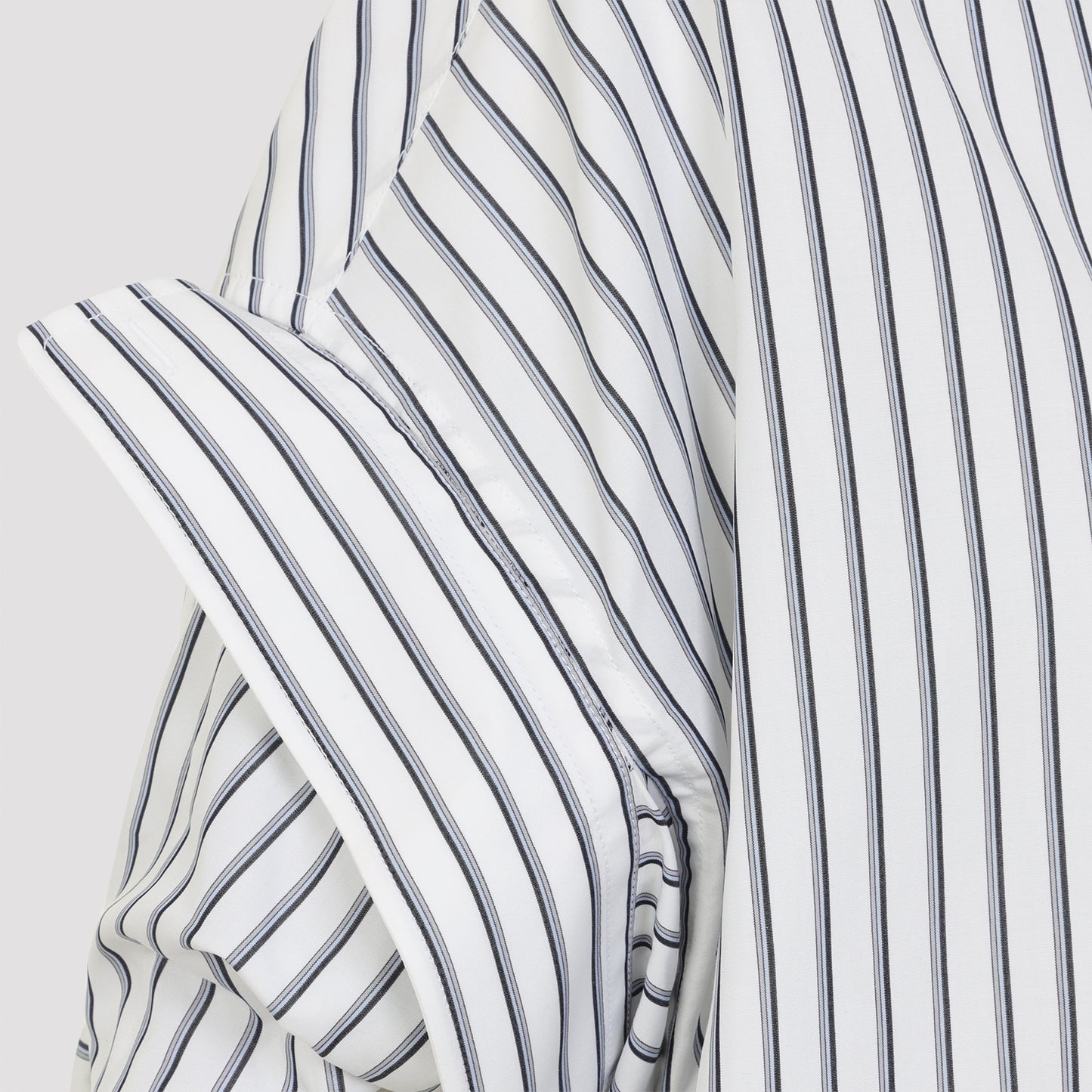 Balenciaga Tucked Sleeve Shirt