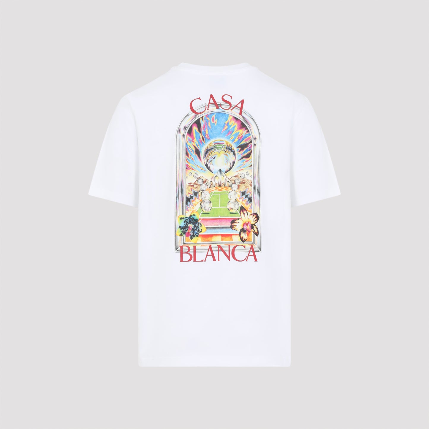 Casablanca Orchid Court T-shirt
