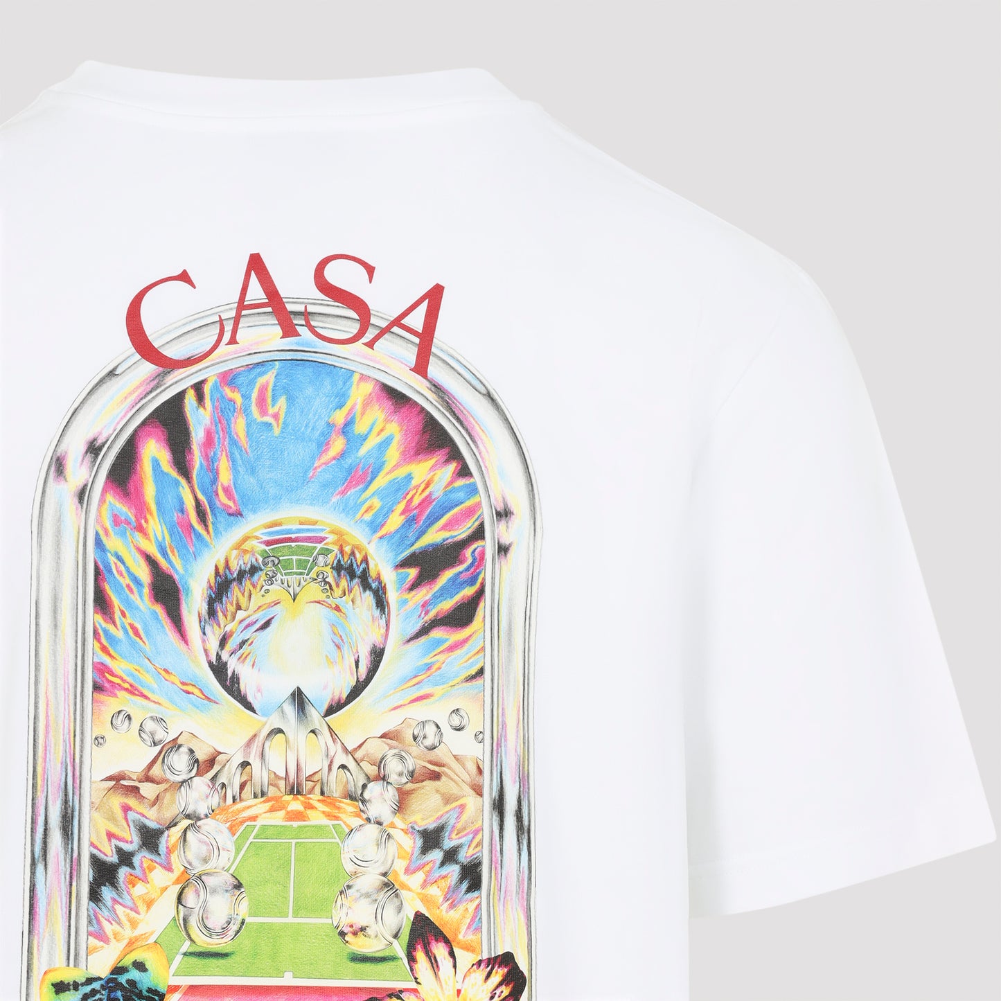 Casablanca Orchid Court T-shirt