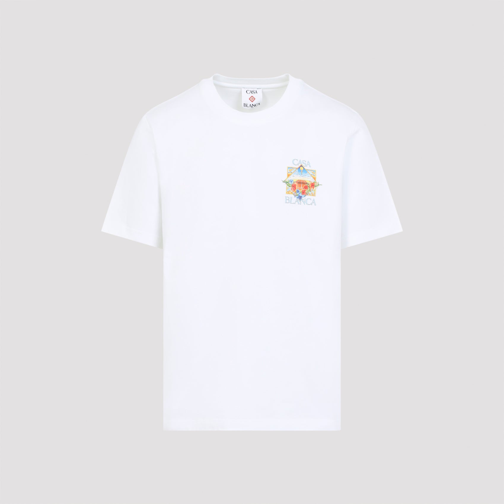 Casablanca Flower Court Icon T-shirt