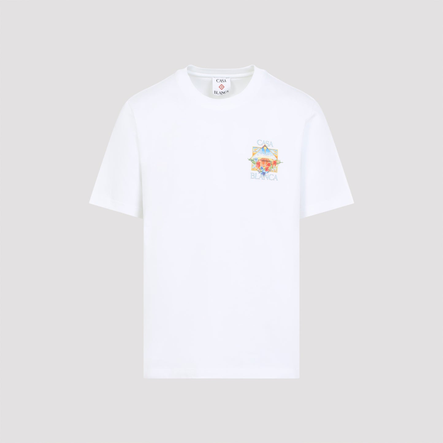 Casablanca Flower Court Icon T-shirt