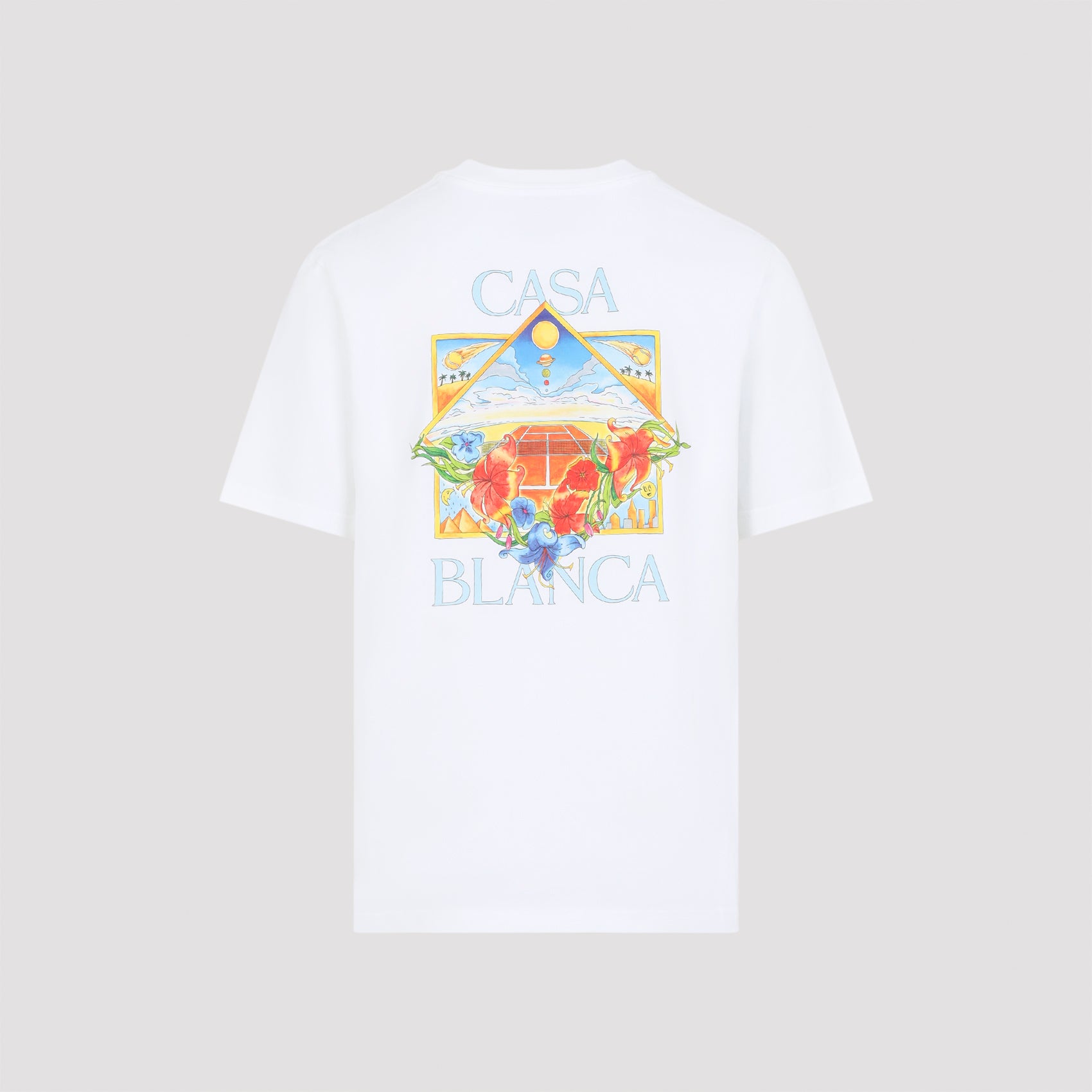 Casablanca Flower Court Icon T-shirt