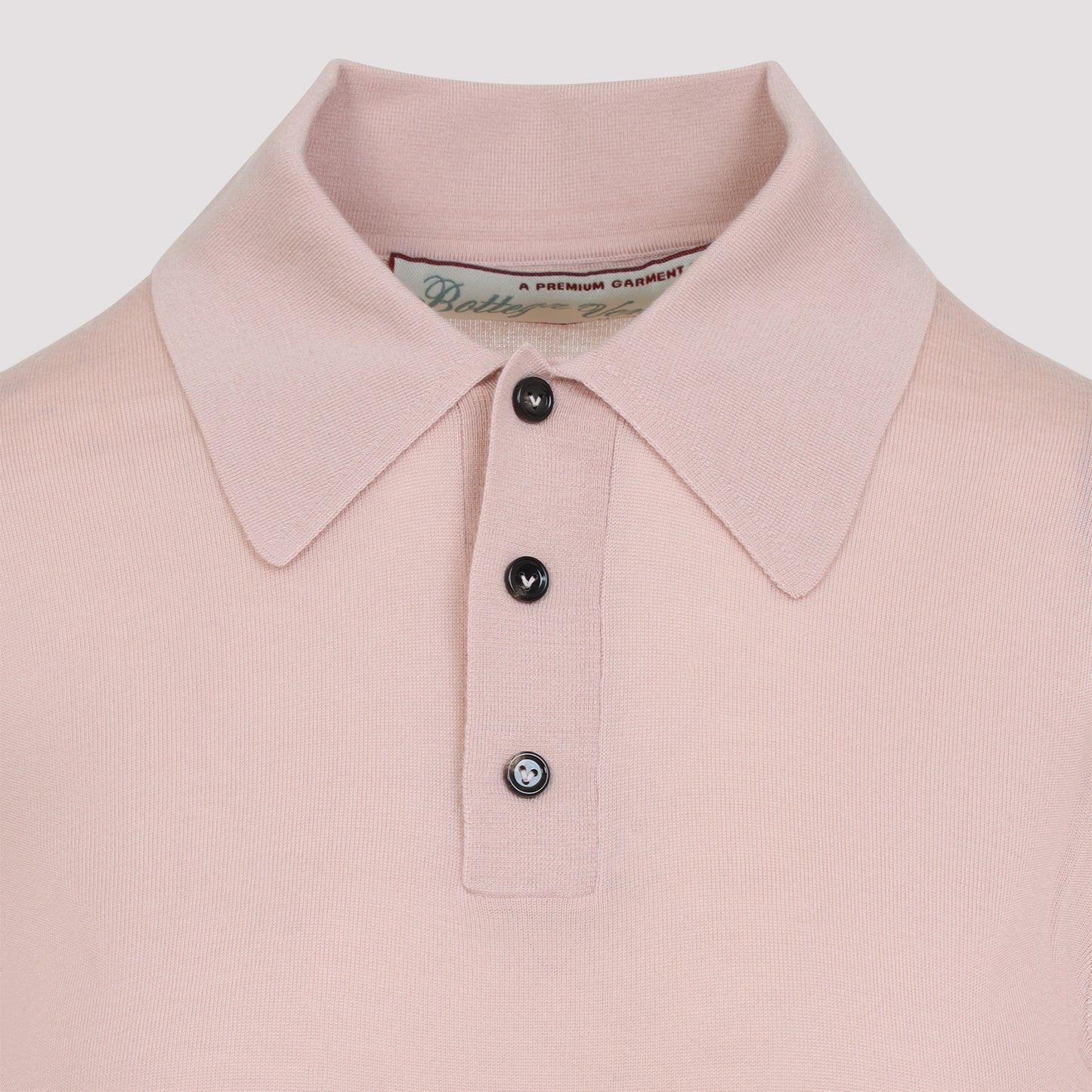 Bottega Veneta Long Sleeve Polo Top