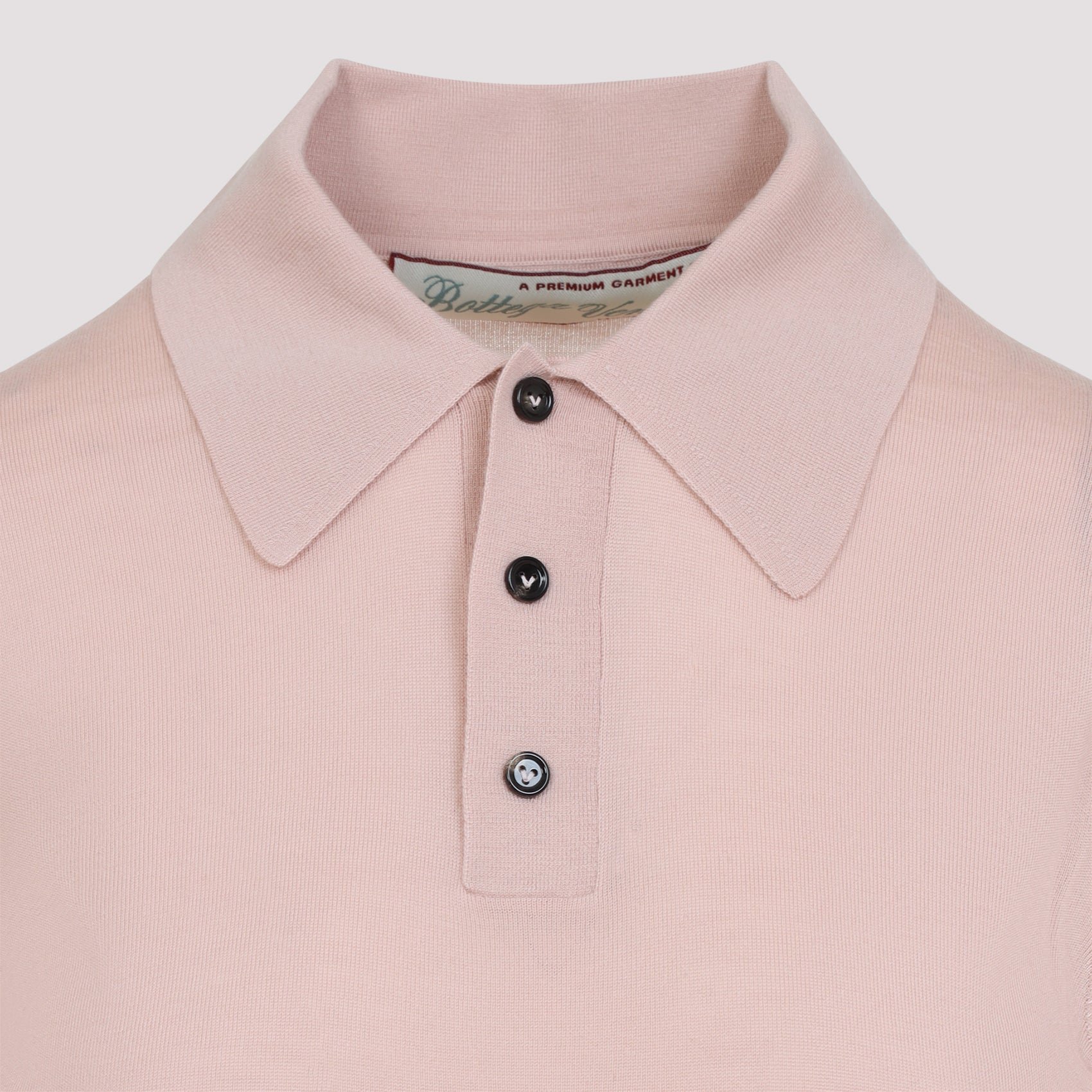 Bottega Veneta Long Sleeve Polo Top