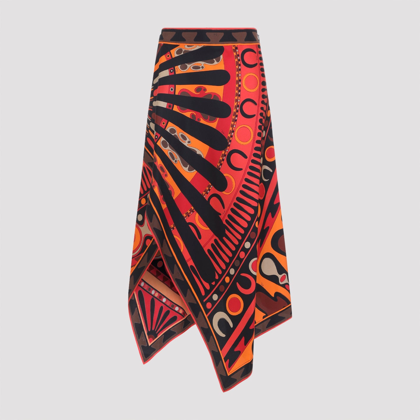 Pucci Asymmetric Draped Skirt
