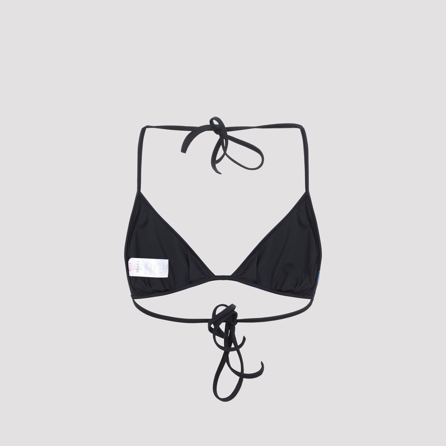 Pucci Triangle Bikini Top