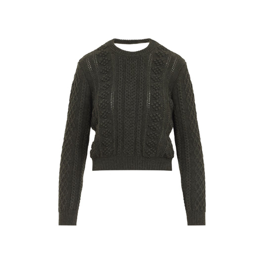 Jil Sander Cable-knit Sweater