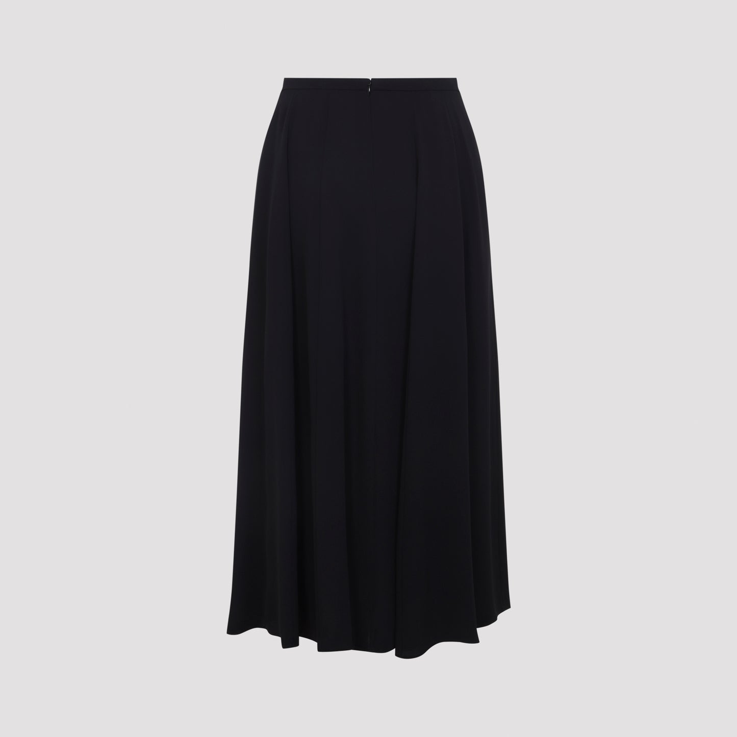Alberta Ferretti Georgette Midi Skirt